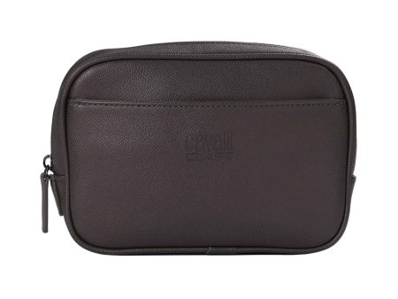 Cavalli Class Men s Trento Dark Grey Crossbody Bag Sale