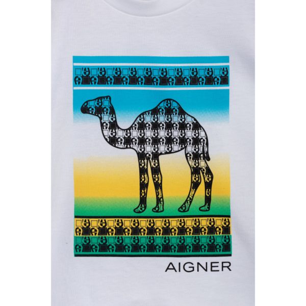 Aigner Kids Baby Boy s Bright White T-Shirt Online now