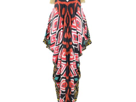 Afroditi Hera Caftan Multi-Color Online Sale