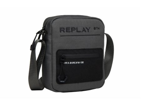 Replay Men s Dark Mouse Grey Bag, One Size Sale