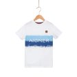 Aigner Kids Boy s Cotton White T-Shirt Online Hot Sale