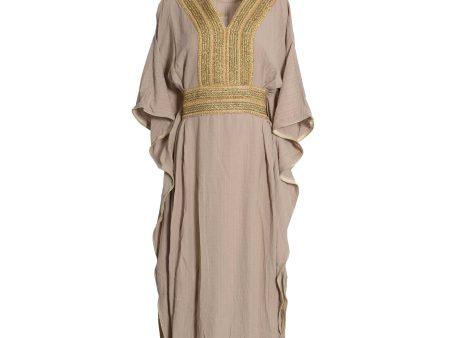 Fahm Women s Khaki Dress, Free Size Online