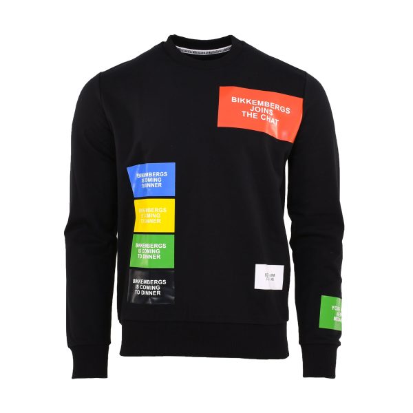 Bikkembergs Men s Black Sweatshirt Online