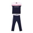 Aigner Kids Girl s Set T-Shirt & Leggings Navy Hot on Sale