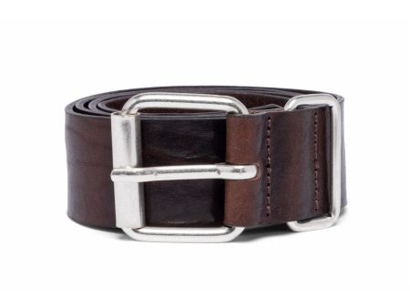 Replay Men s Leather Belt with Vintage Effect For Discount