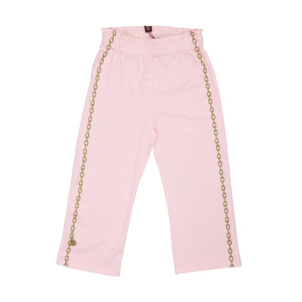 Aigner Kids Girl s T-Shirt & Trousers Set White & Pink Online