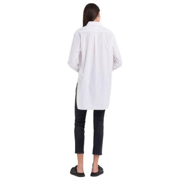 Replay Women s Poplin Long Shirt Fashion