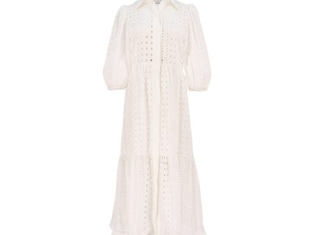 Sfizio Women s White Dreamer Long Dress Online