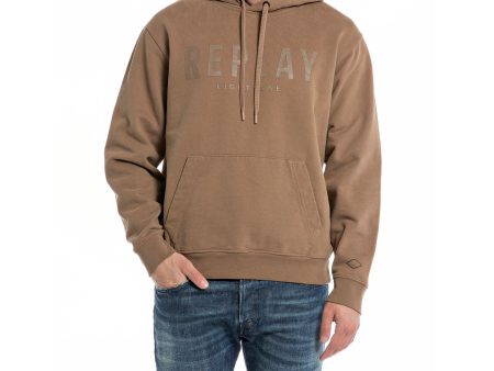 Replay Men s Hoodie with Pocket Discount