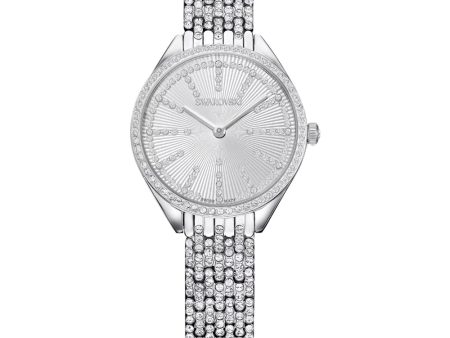 Swarovski Attract watch Swiss Made, Full pavé, Stainless steel  For Discount