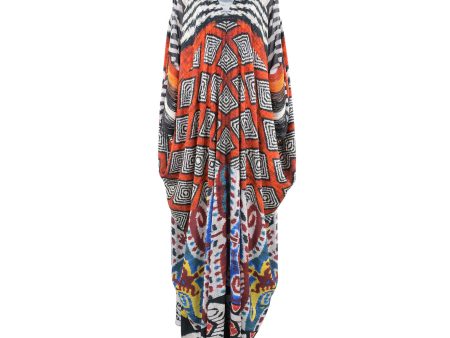 Afroditi Hera Multi-Color Kaftan For Discount