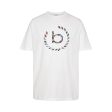 Bugatti Men s T-Shirt With a Multi Colored Logo Print on Sale