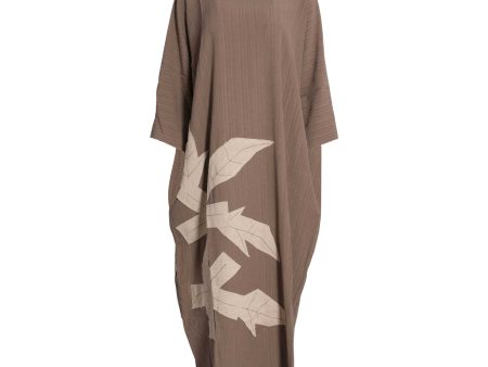 Fahm Women s Brown Dress, Free Size Discount