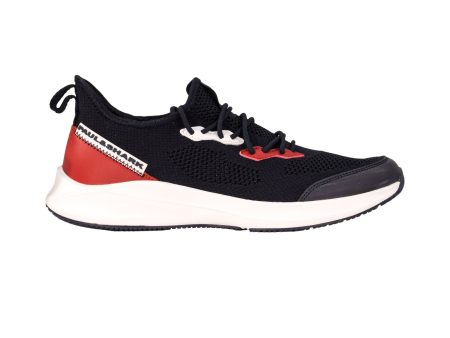 Paul & Shark Men s Blue Red and White Sneaker Online