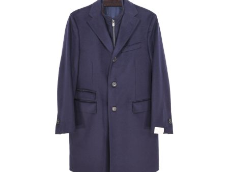 Corneliani Men s Dark Blue Coat Supply