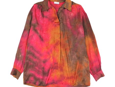 Sfizio Women s Shade Red Remember Autumn Blouse For Sale