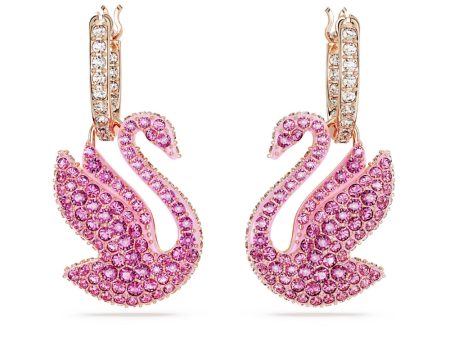 Swarovski Iconic Swan Earrings Fashion