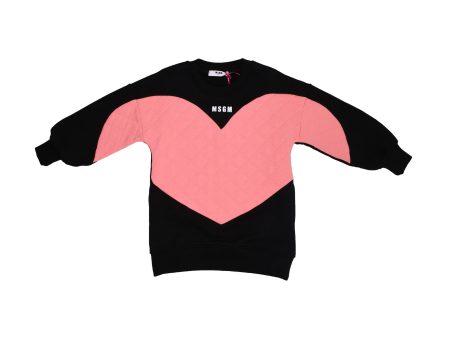 MSGM Kids Girl s Black & Peach Dress Online Hot Sale