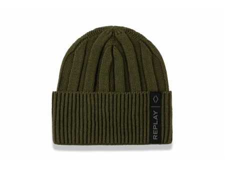 Replay Men s Ribbed Beanie For Sale