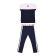 Aigner Kids Girl s Set T-Shirt & Leggings Navy Hot on Sale