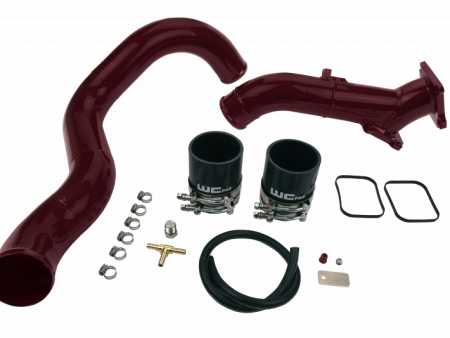 Wehrli 01-04 Chevrolet 6.6L LB7 Duramax 3in Y-Bridge Kit - Fine Texture Black Online now