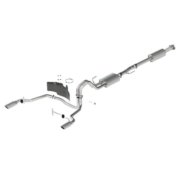 Ford Racing 21-22 F-150 2.7L 3.5L 5.0L Rear Exit Sport Exhaust - Chrome Tips on Sale