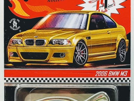 Hot Wheels RLC 2006 BMW M3 Spectra Flame Gold on Sale