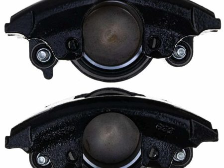 Power Stop 94-97 GMC Yukon Front Black Caliper w o Bracket (Pair) Fashion