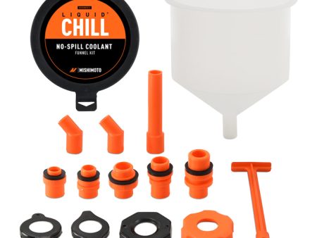 Mishimoto No-Spill Coolant Funnel Kit 15pc Set Sale