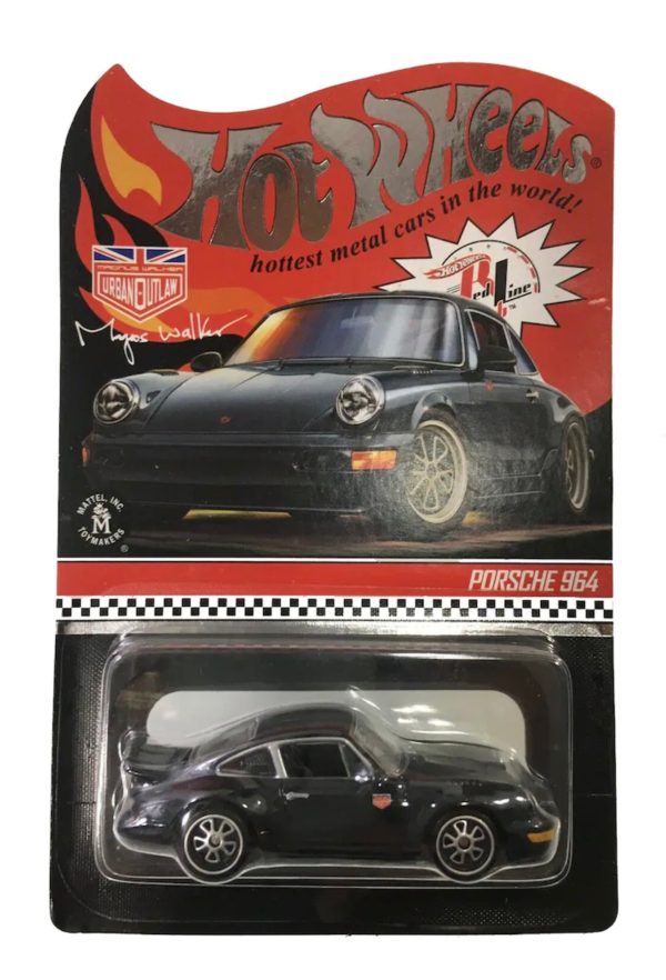 Hot Wheels RLC Black Magnus Walker Porsche 964 Supply