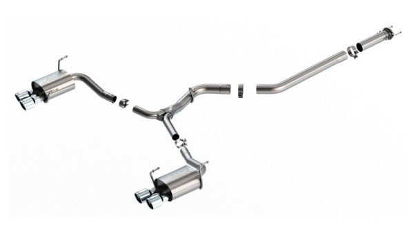 Borla 2022 Subaru WRX 2.4L Turbo AT MT AWD S-Type Catback Exhaust Polished Tips Discount