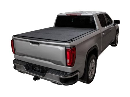 Access 16+ Toyota Tacoma 6ft Bed (w o OEM Hard Cover) LOMAX Tri-Fold Cover - Black Diamond For Sale