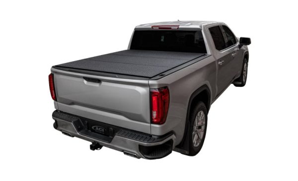 Access 16+ Toyota Tacoma 6ft Bed (w o OEM Hard Cover) LOMAX Tri-Fold Cover - Black Diamond For Sale