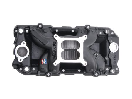 Edelbrock Intake Manifold Nascar Edition RPM Air-Gap for Big-Block Chevy 396-502 w  Oval Ports For Discount