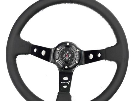 SPDZ1 White Lined Steering Wheel Sale