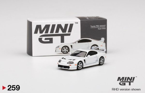 Mini GT Toyota Supra TRD 3000GT Super White Hot on Sale