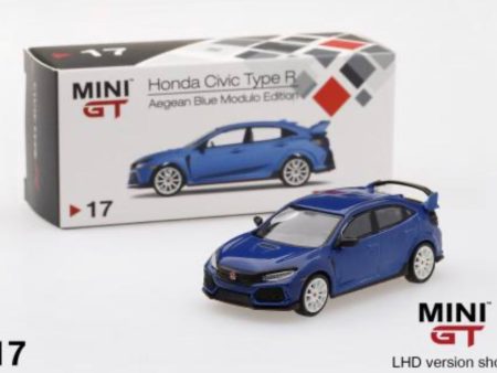 Mini GT Honda Civic Type R Aegean Blue Modulo Edition Hot on Sale