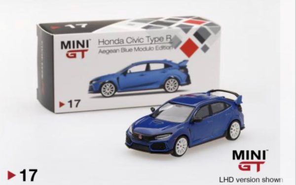 Mini GT Honda Civic Type R Aegean Blue Modulo Edition Hot on Sale