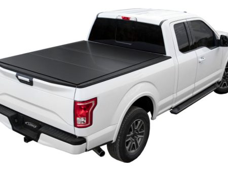 Access LOMAX Tri-Fold Cover 19+ RAM 1500 - 5ft 7in Bed w o Multifunction Tailgate (Carbon Fiber) Online Sale