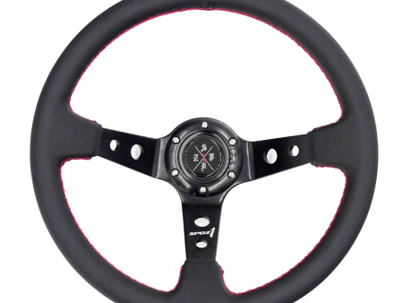 SPDZ1 Red Lined Steering Wheel For Cheap