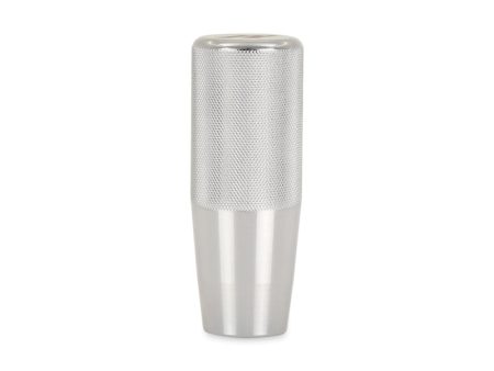 Mishimoto Weighted Shift Knob XL Silver (Knurled) For Discount