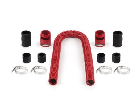 Mishimoto Universal Flexible Radiator Hose Kit Red Discount