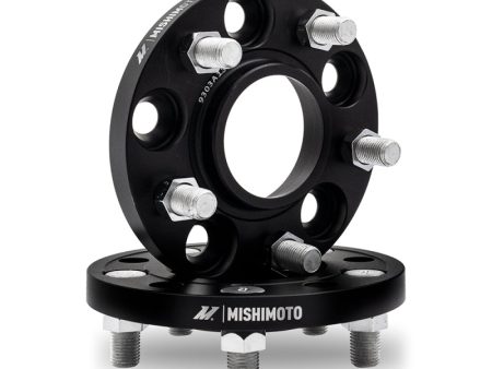 Mishimoto 5x114.3 15mm 56.1 Bore M12 Wheel Spacers - Black Online Hot Sale