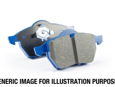 EBC 2022+ Volkswagen GTI Golf R 2.0T (MK8) Bluestuff Rear Brake Pads Hot on Sale