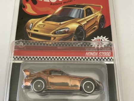 Hot Wheels RLC Honda S2000 Spectra Chrome Orange Fashion