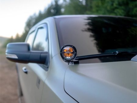 Rigid Industries 2019+ Dodge Ram 1500 A-Pillar LED Light Mounts on Sale