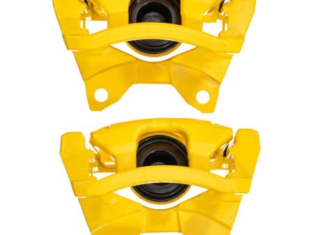 Power Stop 2018 Jeep Wrangler JK Rear Yellow Caliper w Bracket (Pair) Online