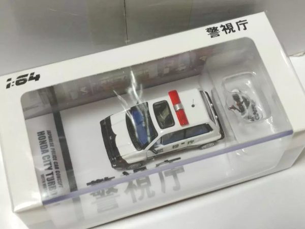 Inno64 Honda City Turbo II W  MotoCompo Japan Police Car Cheap