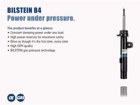 Bilstein B4 00-02 Jaguar S-Type Base Front 46mm Monotube Shock Absorber Online Sale