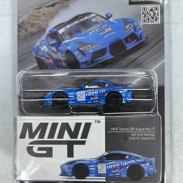 Mini GT HKS Toyota Supra No 77 Fat Five Racing Discount